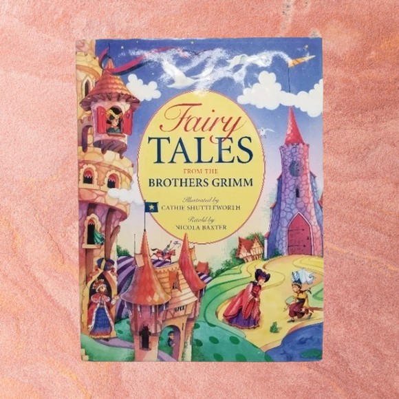 Childrens Book Fairy Tales From The Brothers Grimm by Nicola Baxter HC DJ - Picture 1 of 8